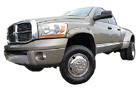Dodge Ram Dually 2006 2009 Pocket Style Fender Flares Pu Tech Industry