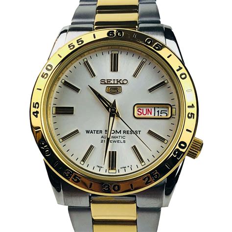 Seiko 5 Automatic Black Dial Stainless Steel Mens Watch Snke04k1