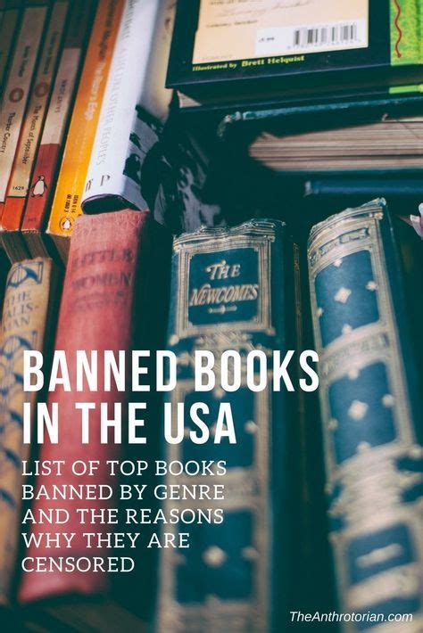 Banned Books In The Usa Banned Books List History Of Banned Books Books Banned In America
