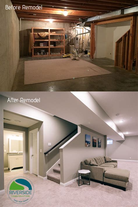 Before And After Basement Makeovers