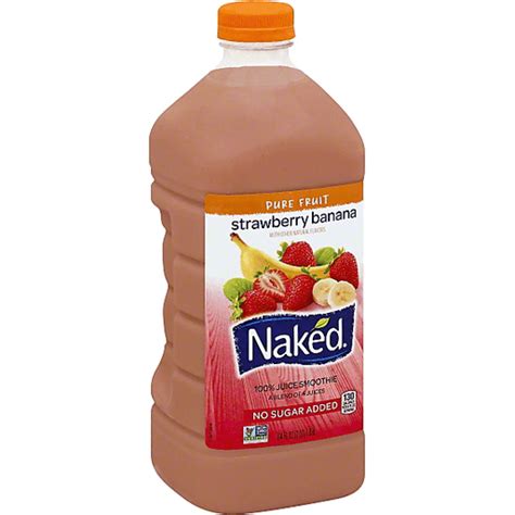 Naked 100 Juice Smoothie Strawberry Banana Caseys Foods