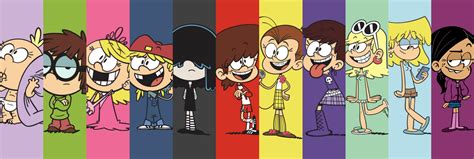 The Loud Females By Galaxyprincess3 Dannwg0  4000×1346 Loud House Characters Loud House