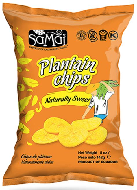 samai naturally sweet plaintain chips gluten free mall
