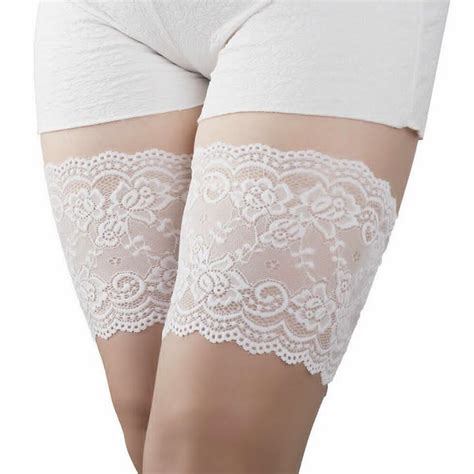 Elastic Lace Thigh Bands Anti Chafing Non Slip Leg Sock Prevent