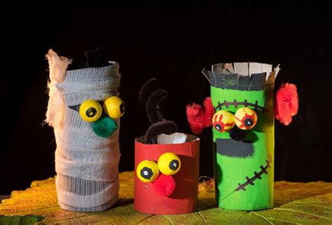 Halloween Craft Ideas For Kids Using Recycled Materials Practical