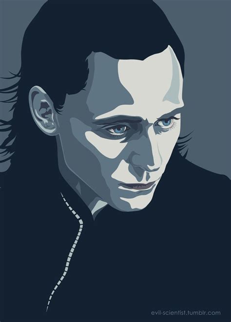Tom Hiddleston Loki Fan Art From