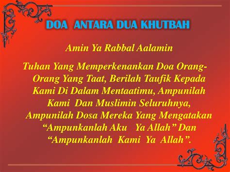 Jawaban beliau, tentang mengangkat kedua tangan saat berdoa dalam khutbah, para sahabat mengingkari bisyr bin marwan saat ia berkhutbah. PPT - Terima Kasih Waliyyul Amri PowerPoint Presentation ...