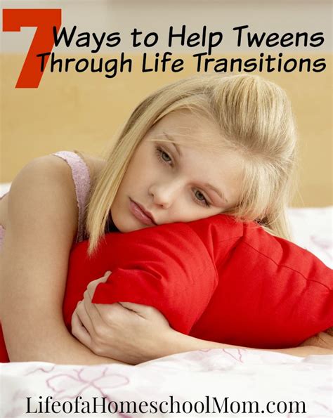 7 Tips For Helping Tweens Through Life Transitions Mom For All