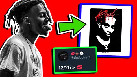 Playboi Carti Reveals Whole Lotta Red Cover Art Confirms Release Date