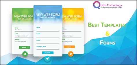 Web Form Design Best Templates And Themes Web Designing Service