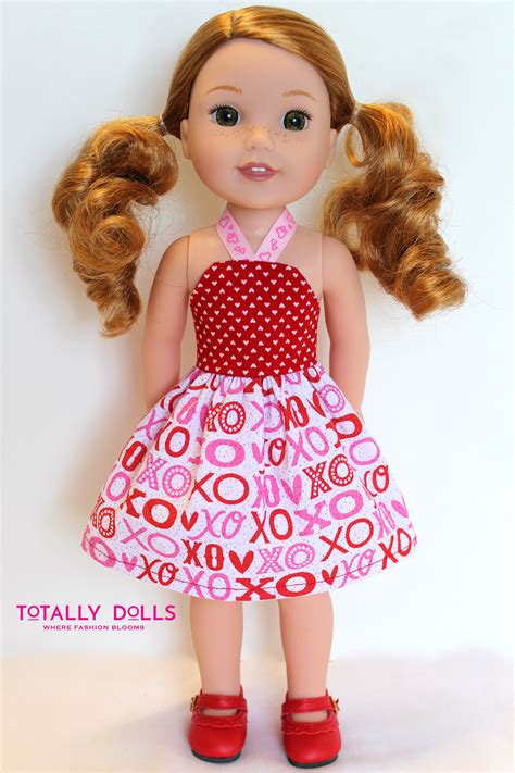 American Girl Wellie Wisher Halter Dress Outfit By Totally Dolls