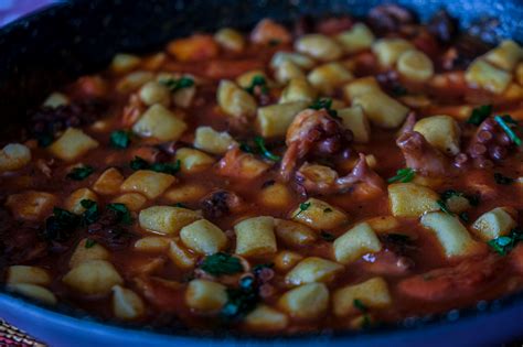 Maybe you would like to learn more about one of these? Zuppa di polpo con gnocchi di ceci - Seduti a tavola
