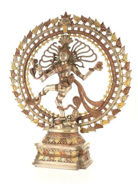 bronze nataraja dancing shiva statue
