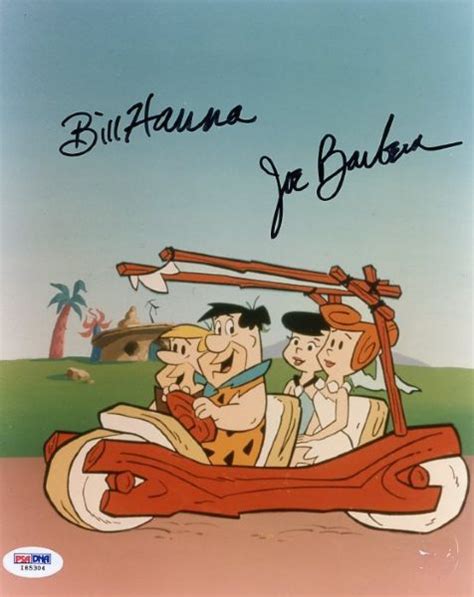 Lot Detail Bill Hanna And Joe Barbera Signed 8 X 10 Color Photo Of
