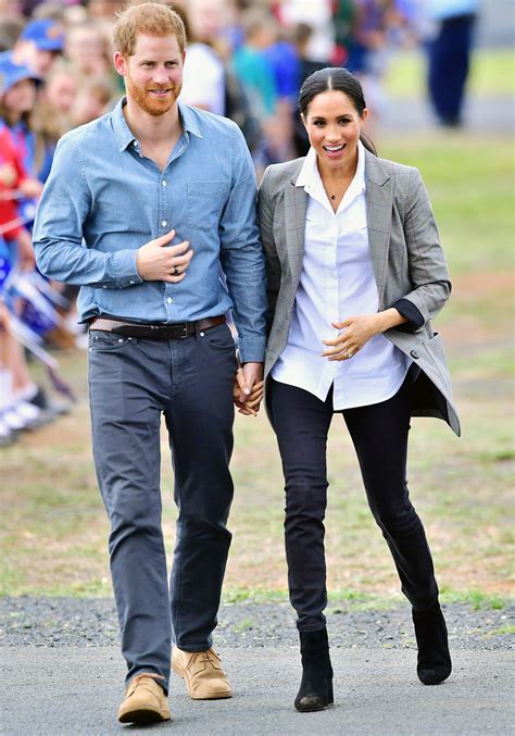 pregnant meghan markle prince harry go to dubbo on royal tour pics