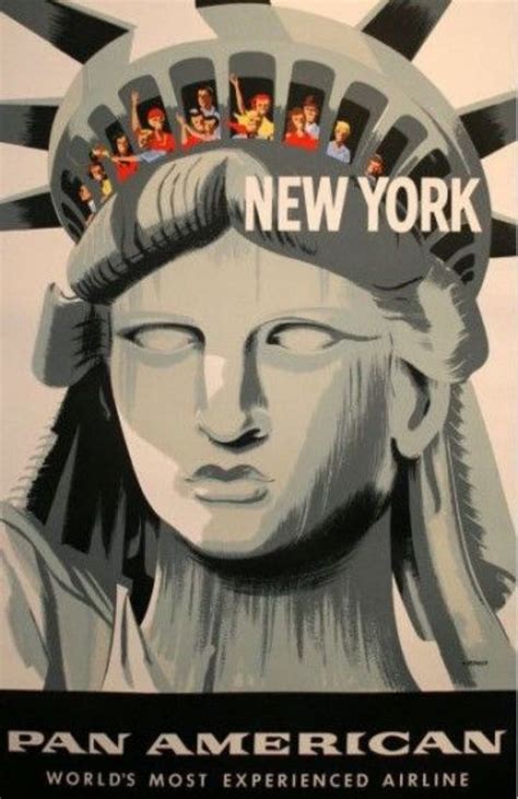 The Best Vintage Travel Posters New York City The Travel Tester