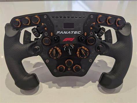 Test Drive Fanatecs Clubsport Steering Wheel F1 2020 Ltd Edition