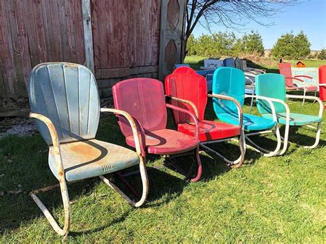 Vintage Metal Chairs On Instagram “arvin Made 5 Outdoor Lawn Chair