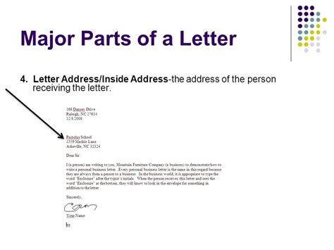 How to address attention letter. Business Letter Inside Address | scrumps