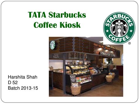 Tata Starbucks Coffee Kiosk
