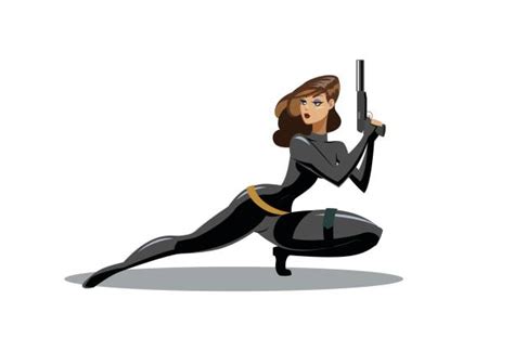Secret Agent Woman Illustrations Royalty Free Vector Graphics And Clip