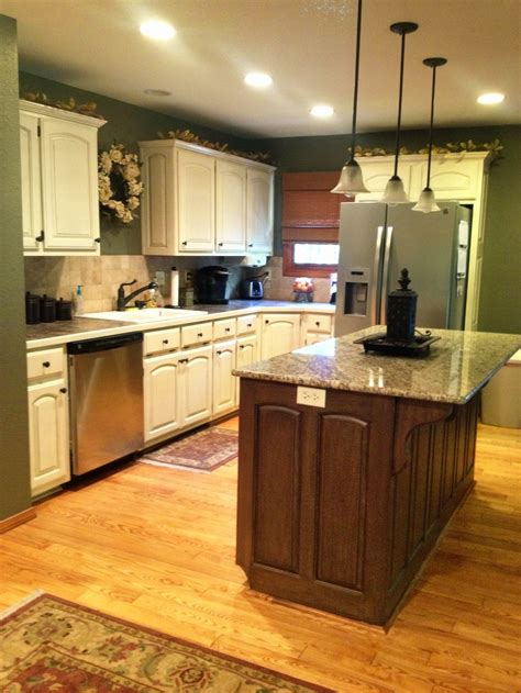Paint Colors For Honey Oak Cabinets Image To U