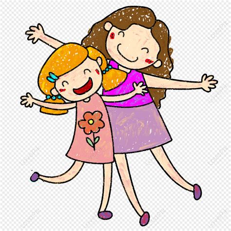 1300 Sisters Hugging Illustrations Royalty Free Vector Graphics Clip Art Library