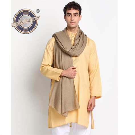 Pashmina Fine Wool Plain Lohi Shawl For Men At Best Price In Amritsar