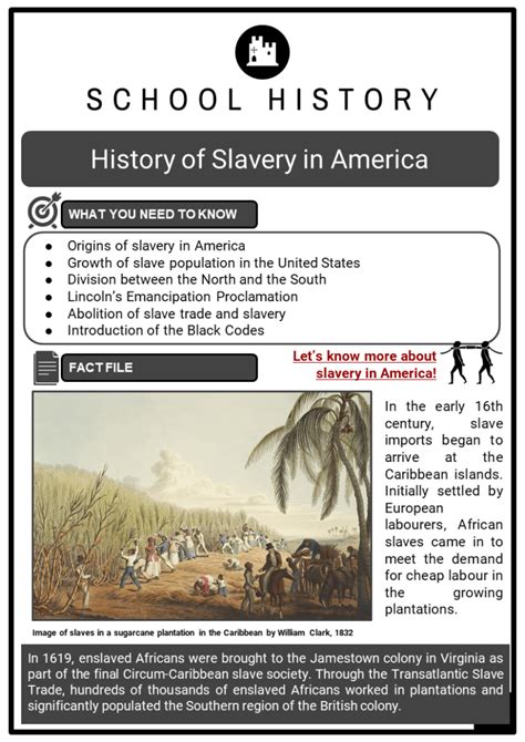 History Of Slavery In America Facts Timeline Worksheets Origins Sexiz Pix