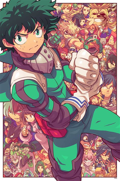 My Hero Academia By Edwinhuang On Deviantart