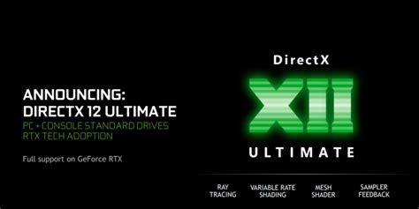 Directx 12 Ultimate Brings Xbox Series X Features To Pc Gaming Ars