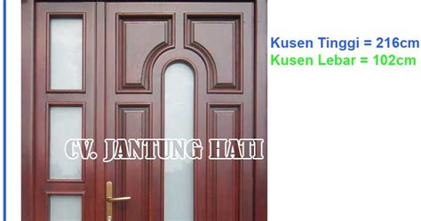 Jendela geser dihitung per buah dengan ukuran standar 120 (t) x 60 (l) , sudah termasuk aksesoris. Ukuran Kusen dan Jendela Minimalis Versi CV Jantung Hati ...