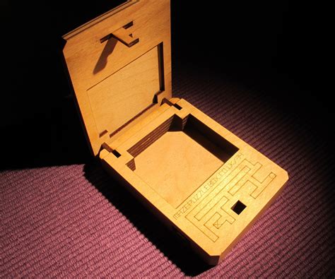 This wooden puzzle box, whose plan we are offering here to you, is quite interesting because it has two opening mechanisms. Maze Puzzle Box | Puzzle box, Wooden puzzle box, Maze puzzles