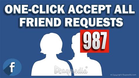 How To Confirm All Friend Requests On Facebook At Once Youtube