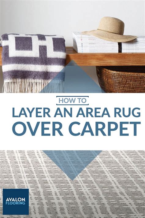 Let's say you are thinking of a rug for the meditation and relaxation place, then go with a dark statement area rug, colors like blue work best. How to Lay an Area Rug Over Carpet | Rug over carpet, Rugs on carpet, Rugs