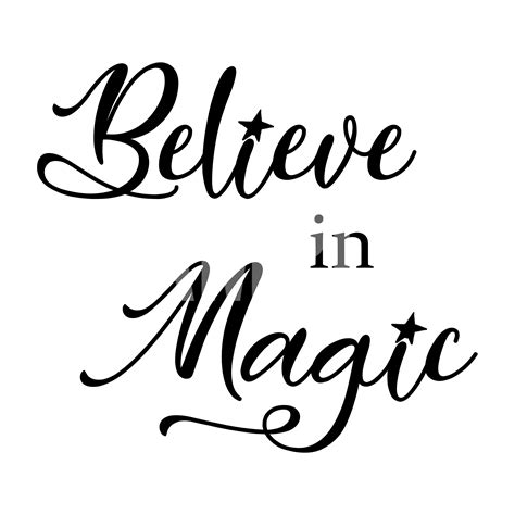 Believe In Magic SVG and PNG