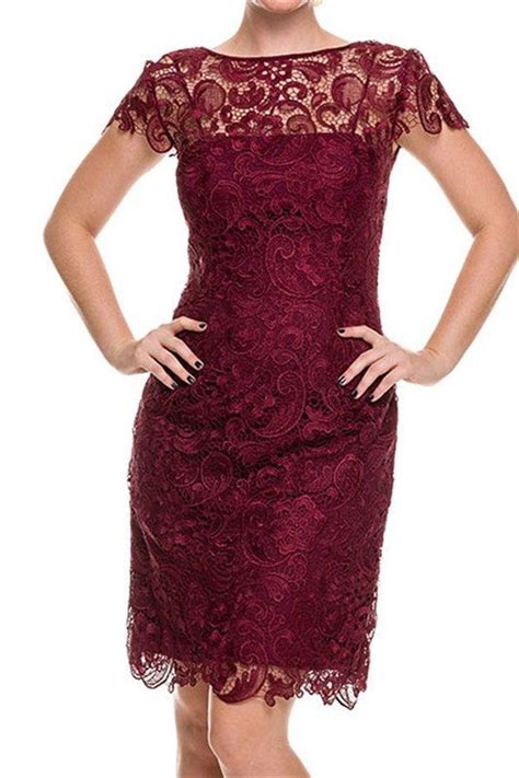 You can never go wrong with deep fall solid colors when choosing a dress. Crochet mauve, burgundy wine, Champagne gold midi lace ...
