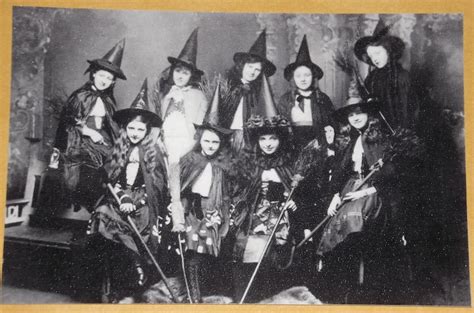 Witches Coven Spooky Witch Black Cat Witchcraft Vintage Photo Etsy