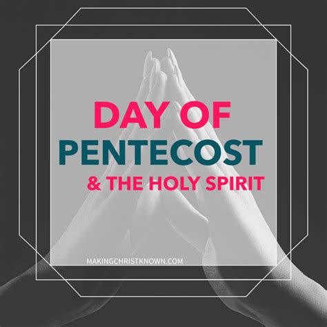 Day Of Pentecost Bible Study Lesson From Acts