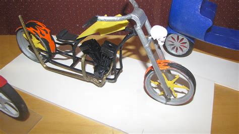 How To Design And Create A Scale Motorcycle Model 15 Steps With