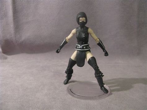 Female Noob Saibot Mortal Kombat Custom Action Figure