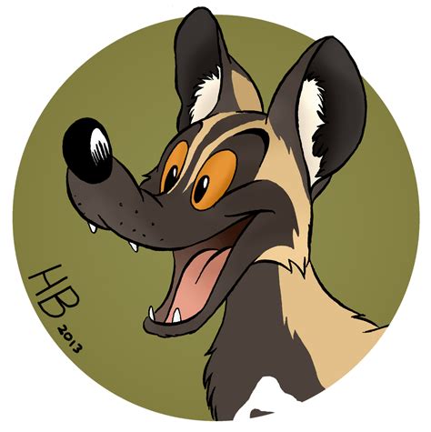 African Wild Dog Cartoons African Wild Dog By Clairictures On