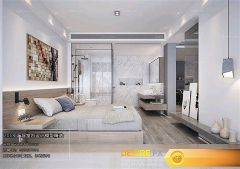 Desire Fx 3d Models Modern Bedroom Interior Scene 67