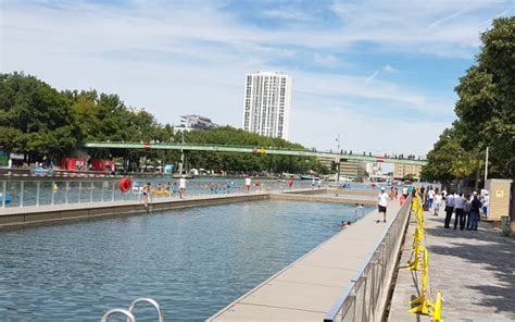Paris Canal Swimming Pool Opens With A Splash
