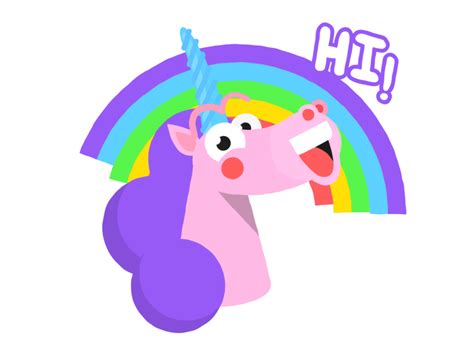 The More You Know Unicorn Gif
