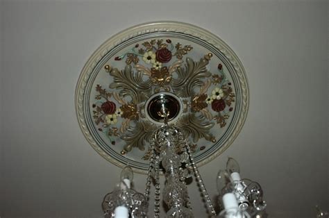 Don't miss the opportunity to make your place. Painted ceiling medallion | Painted ceiling, Ceiling ...