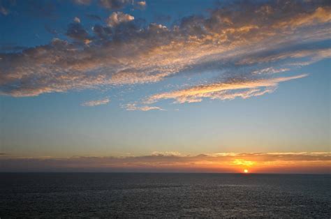 imagen gratis paisaje atardecer mar cielo puesta de sol verano agua sol