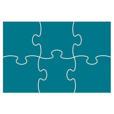 How do you do a jigsaw puzzle? Puzzle Outline 9 Pieces - ClipArt Best