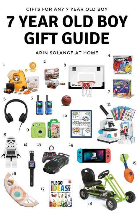 Browse through our range of teenage boy gifts and find the perfect gift for your next special the teenage years for a boy are an awkward transition between child and adult, so get them something. Best Gifts for 7 Year Old Boys | Christmas gifts for boys ...