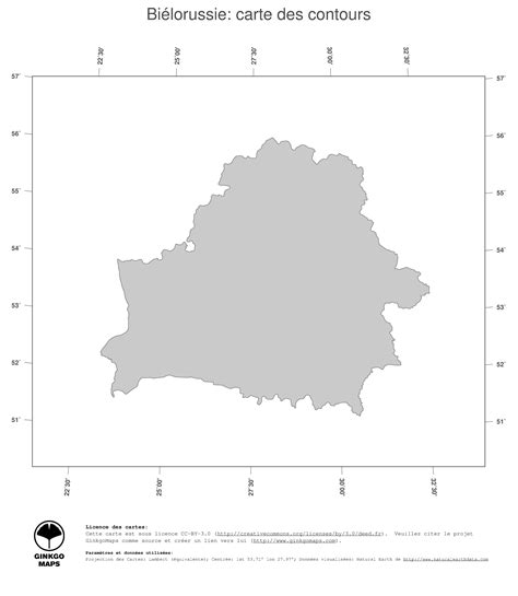 Carte physique, carte routière, vue satellite. Carte Biélorussie | cartes géographiques Europe | record ...